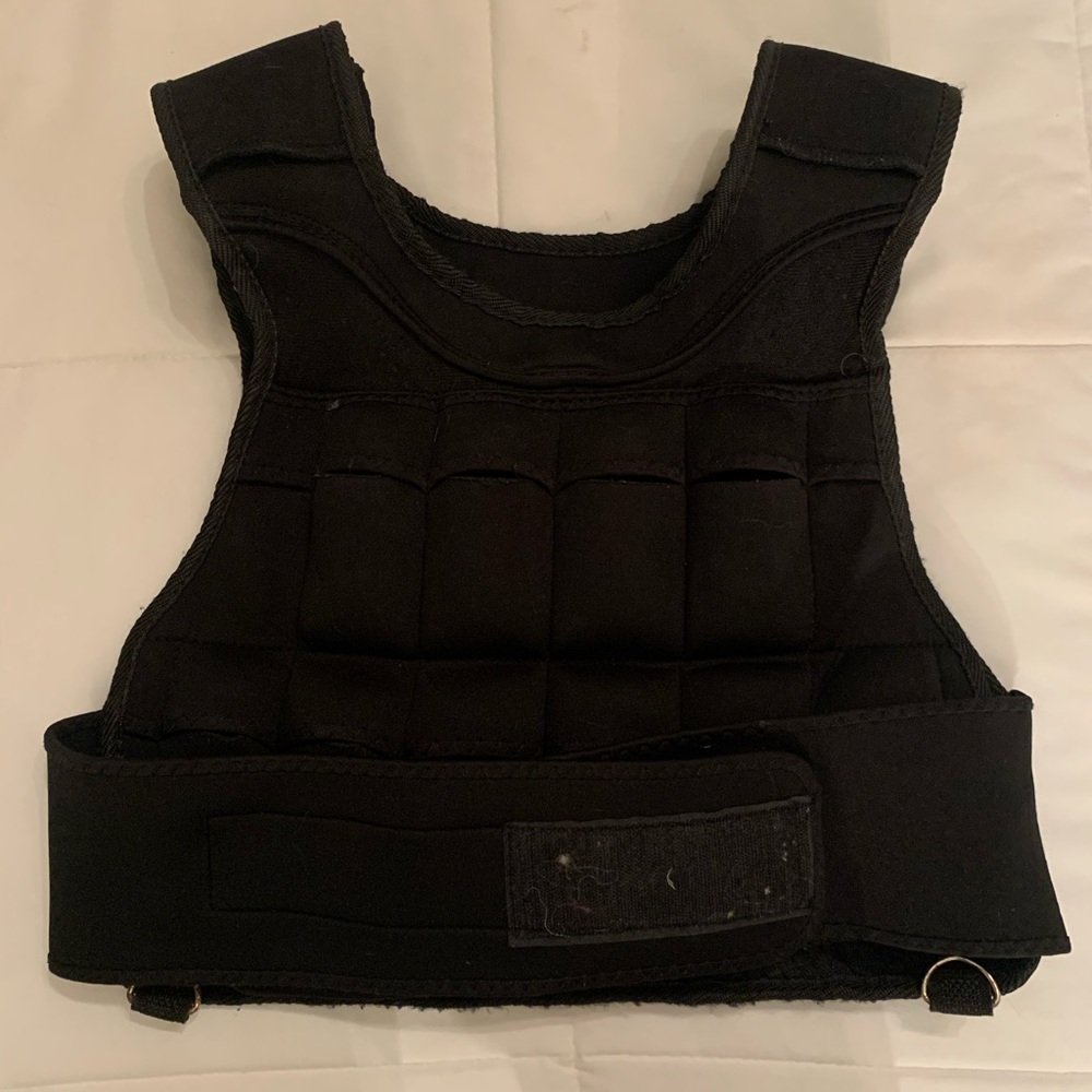 50 lb adjustable weight vest